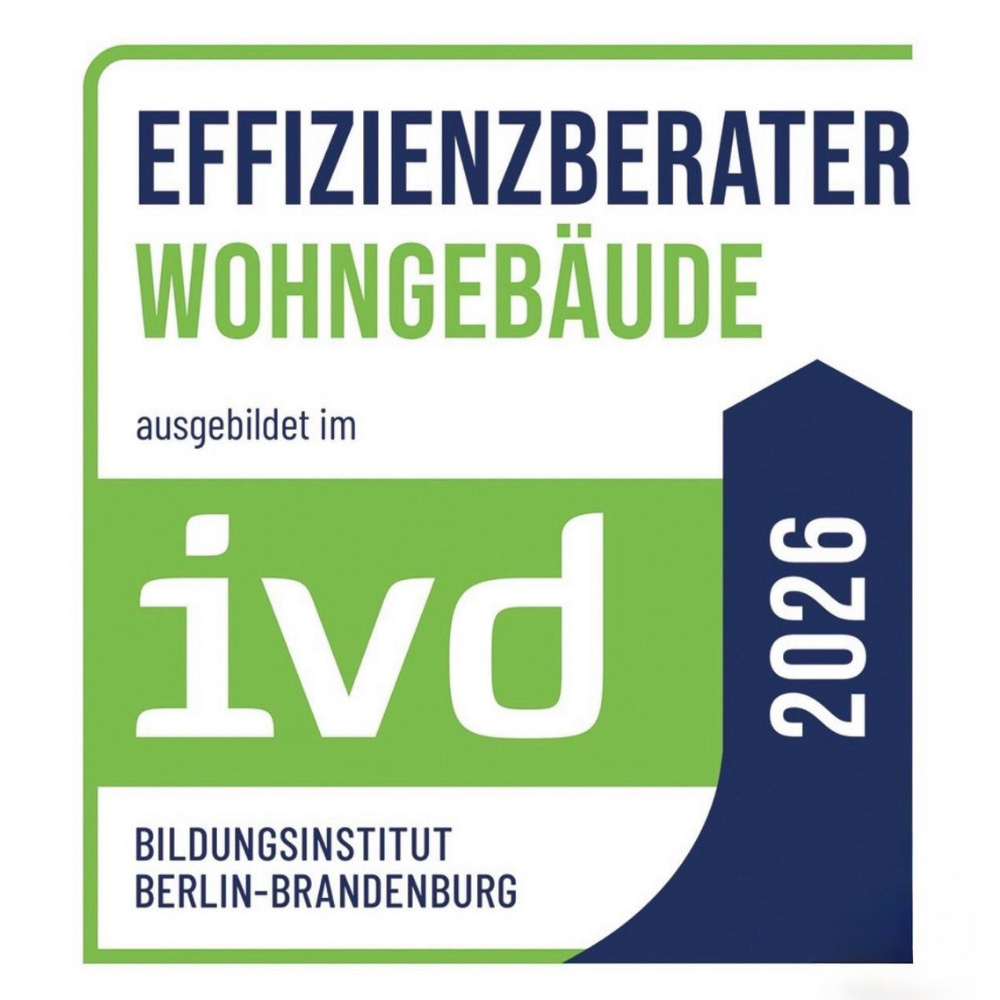 IVD Effizienzberater Wohngebäude 2026 – Bildungsinstitut Berlin-Brandenburg
